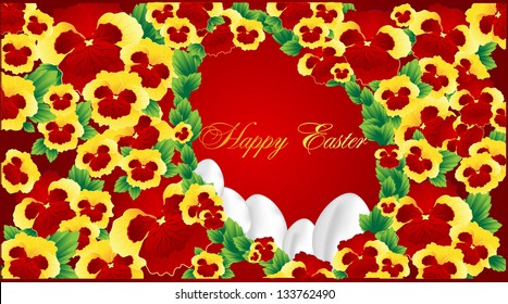 Abstract  Easter  card