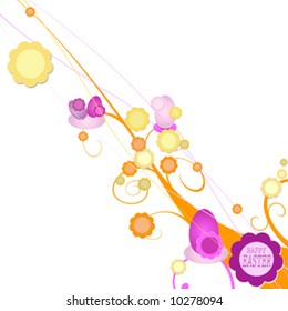 abstract easter design