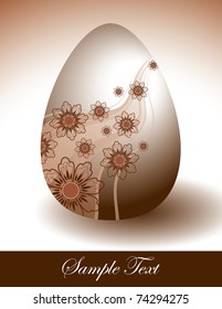 Abstract Easter Design. Vector Background. Eps10.