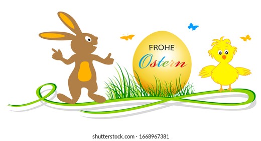 abstract easter graphic in vector quality