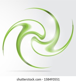 Abstract Eco Green Background