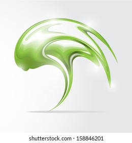 Abstract eco green background