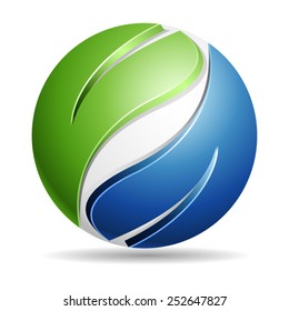 Abstract Eco sign