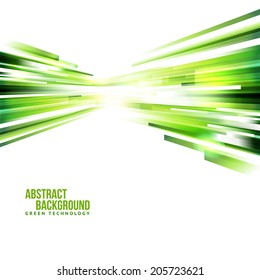 Abstract eco technology background. Movement to the center concept.