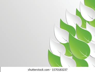 Abstract ecology connection concept background 