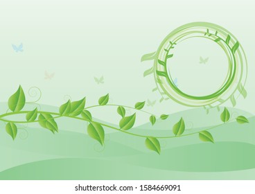 Abstract ecology connection concept background .Vector 
infographic illustration