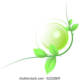 Abstract ecology vector design