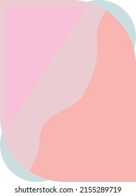 Abstract e-commerce light color colorful fluid color block vector background