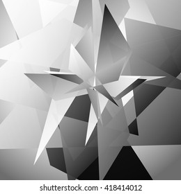 Abstract edgy, geometric texture.