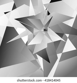 Abstract edgy, geometric texture.