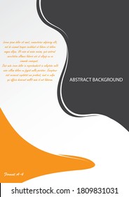 Abstract editable background for a cover, title page, banner, or poster. Flat style