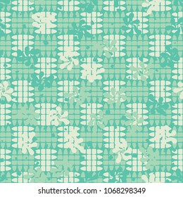 Abstract editable pattern. Three-color texture. Seamless background.