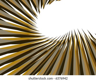 Abstract editable vector background of brown spikes