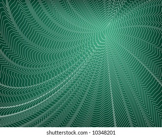 Abstract editable vector background of a jagged web