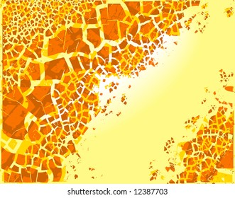 Abstract editable vector illustration of background grunge