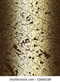 Abstract editable vector illustration of pipe-like grunge