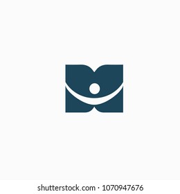 Abstract education logo icon vector design. College, school, university vector logo. Vector illustration, Graphic Design Editable Design. Man with a book web icon.
