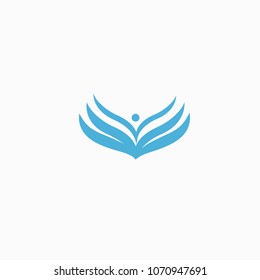 Abstract education logo icon vector design. College, school, university vector logo. Vector illustration, Graphic Design Editable Design. Man with a book web icon.