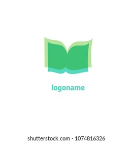 Abstract education logo icon vector design. College, school, university vector logo. Vector illustration, Graphic Design Editable Design. Man with a book web icon.