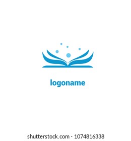 Abstract education logo icon vector design. College, school, university vector logo. Vector illustration, Graphic Design Editable Design. Man with a book web icon.