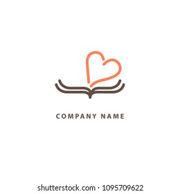 Abstract education logo icon vector design. College, school, university vector logo. Vector illustration, Graphic Design Editable Design. Man with a book web icon.