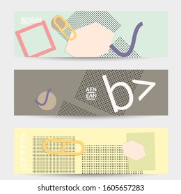 Abstract educational background. Top view of teacher table with paper cut geometric shapes, paper sheets. Elementary school art and craft lesson. Pastel colors. Flat lay vector craft paper style.