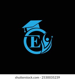 Abstract Educational Institute Logo With Letter E