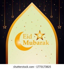 abstract eid Mubarak and Islamic new year background. Islamic background. 