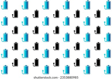 Abstract Electric Battery Pattern Background, can be used for business designs, presentation designs or any suitable designs.