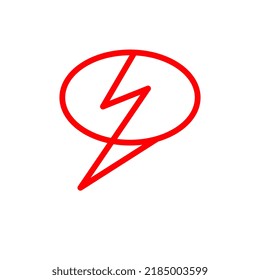 abstraktes elektronisches Chat-Tech-Logo