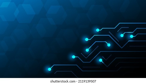 Abstract electric technology circuit lines. futuristic connection digital data background. EP.2.hi-tech communication concept innovation background vector
