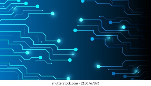 Abstract electric technology circuit lines. futuristic connection digital data background. EP.11.hi-tech communication concept innovation vector illustration background 