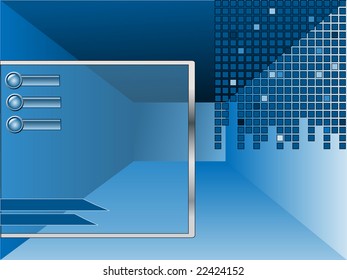 abstract electronic background