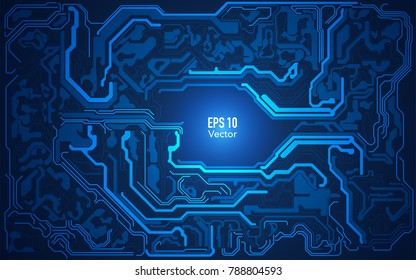 abstract electronic board background in futuristic style