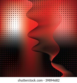 Abstract elegance background with dots. Vector illustration. Gradient mesh include.