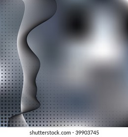 Abstract elegance background with dots. Vector illustration. Gradient mesh include.