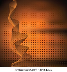Abstract elegance background with dots. Vector illustration. Gradient mesh include.