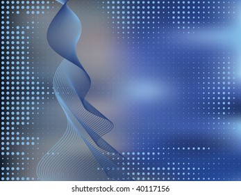 Abstract elegance background with dots. Vector illustration. Gradient mesh include.
