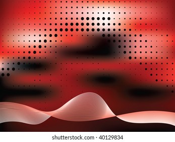 Abstract elegance background with dots. Vector illustration. Gradient mesh include.