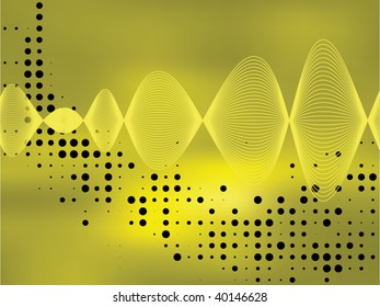 Abstract elegance background with dots. Vector illustration. Gradient mesh include.