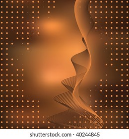 Abstract elegance background with dots. Vector illustration. Gradient mesh include.