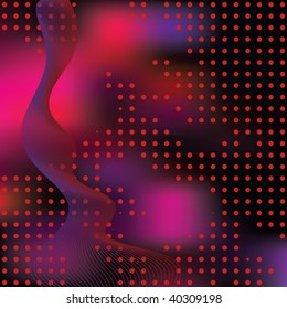 Abstract elegance background with dots. Vector illustration. Gradient mesh include.