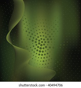 Abstract elegance background with dots. Vector illustration. Gradient mesh include.