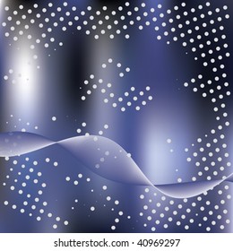 Abstract elegance background with dots. Vector illustration. Gradient mesh include.