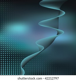 Abstract elegance background with dots. Vector illustration. Gradient mesh include.