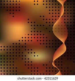 Abstract elegance background with dots. Vector illustration. Gradient mesh include.