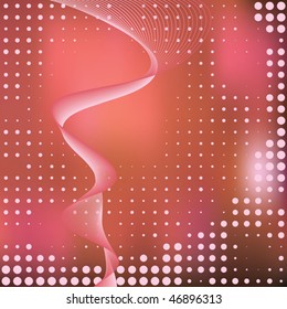 Abstract elegance background with dots. Vector illustration. Gradient mesh include.