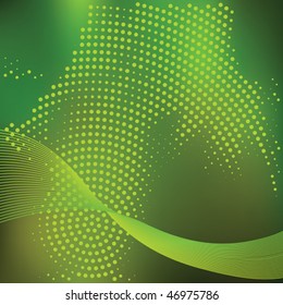 Abstract elegance background with dots. Vector illustration. Gradient mesh include.