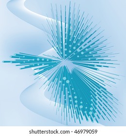 Abstract elegance background with dots. Vector illustration. Gradient mesh include.