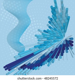 Abstract elegance background with dots. Vector illustration.